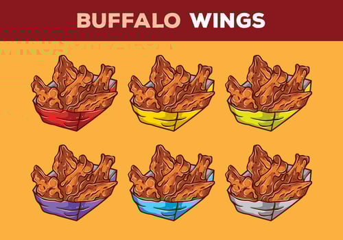 Buffalo Wings vector