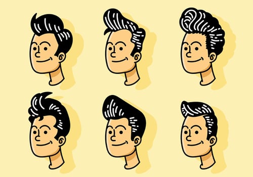 Greaser Vector Icons