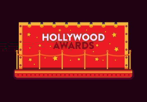 Hollywood Red Carpet Vector
