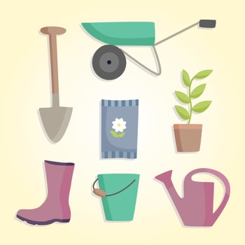 Gardening Tools Vector