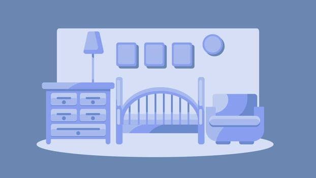 Kids Room Vector