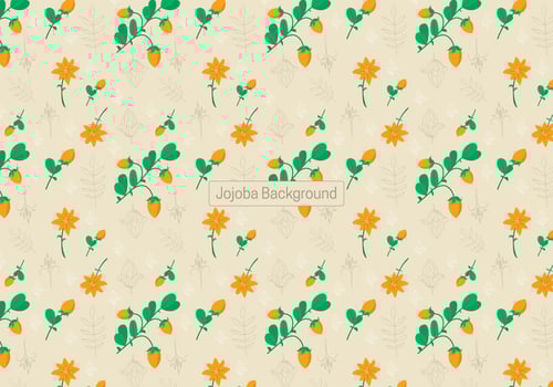 Jojoba Background vector
