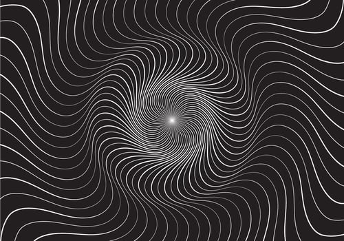 Optical Vertigo Illustration vector