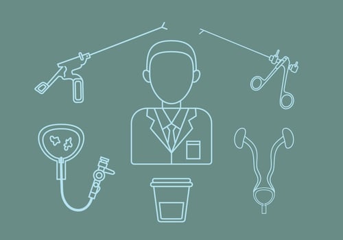 Urology Outline Icon Vector