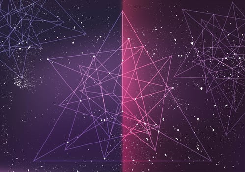 Abstract Prisma Vector Background Vector