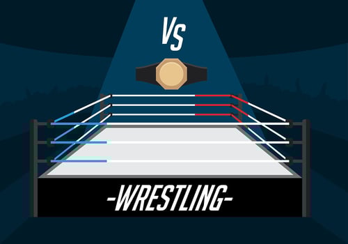 Wrestling Ring Free Vector