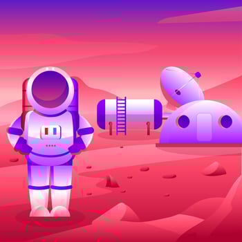 Mars Exploration Vector