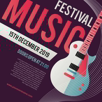 Music Festival Vector 