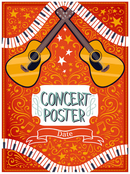 Concert Poster Vectors