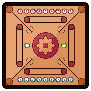 Iconic Carrom Vectors