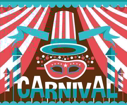 Carnival Poster Element Vector