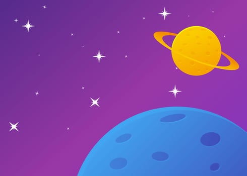 Outstanding Ultra Violet Galactic Background Vectors