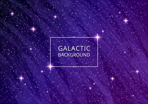 Ultra Violet Galactic Background vector
