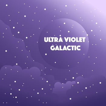 Abstract Ultra Violet Galactic Background  vector