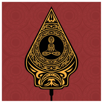 Gunungan wayang  vector