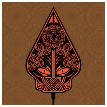 Gunungan Wayang  vector