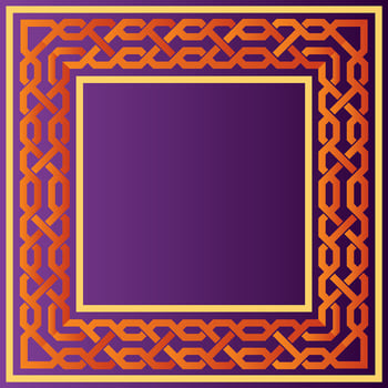 Islamic Border Vector Set