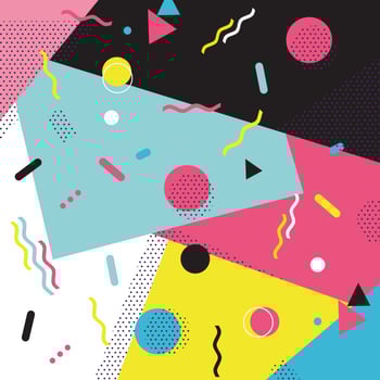 Memphis Background vector