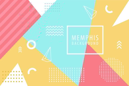 Memphis Background vector