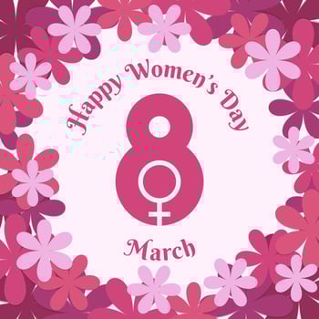 International Women's Day Background vector