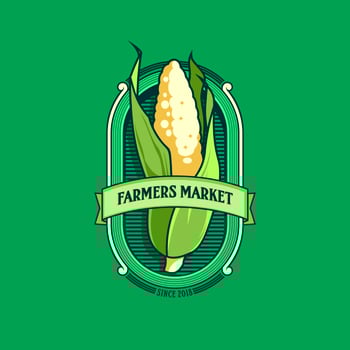 Farmers Market Logo Vector