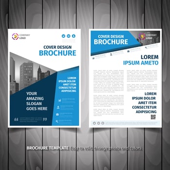 Business Brochure Flyer Design vector