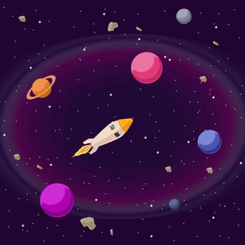 Cosmos Illustration Vector