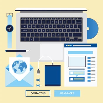 Vector Office Elements and Accessories