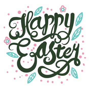 Happy Easter Memphis vector
