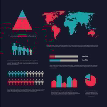 Iconic Data Visualization Vectors