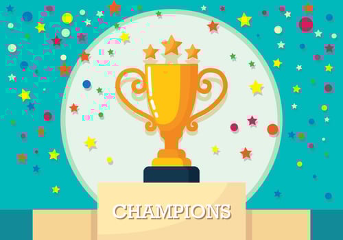 Champions Vector Illustration