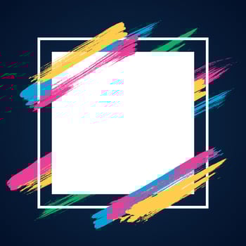 Abstract Modern Banner Theme Frame Background vector