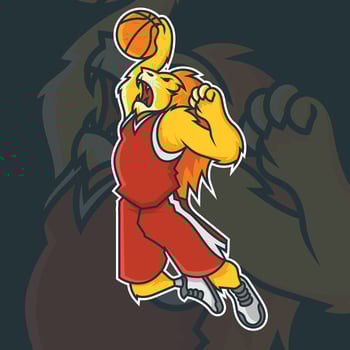 Basketball Mascot vector