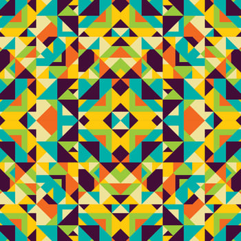 kaleidoscope pattern vector