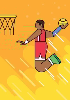 Slam Dunk vector