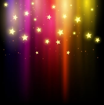 Background of stars  vector