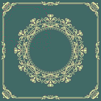 Art Nouveau Frame Vector
