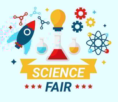 Science Fair Concept Vector