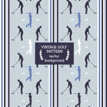 Golf Pattern Vector