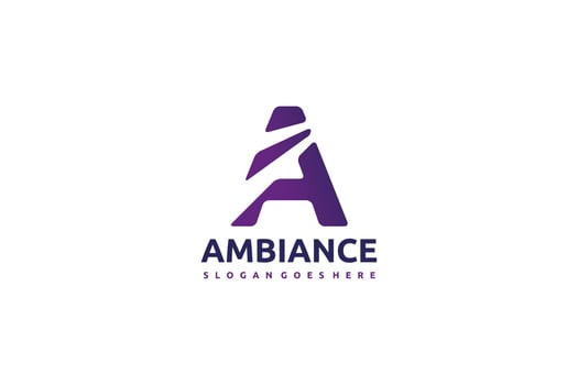 A Letter Logo vector
