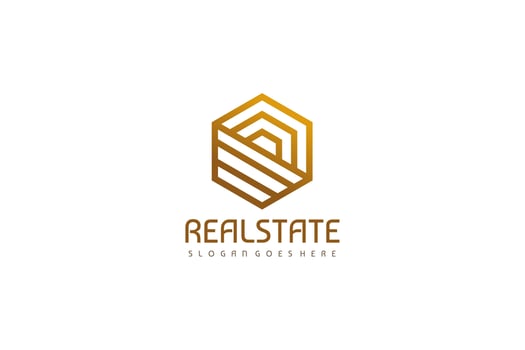 Luxurious Real estate Logo vector