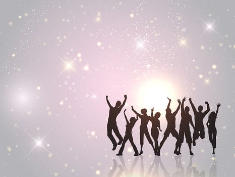 Party people background  vector