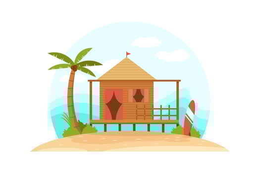 Beach Resort Vector
