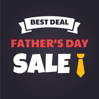 Father's Day Sale vector