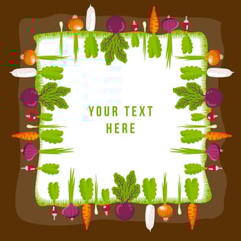 Vegetables Garden vector