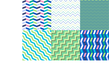 Zigzag backgrounds vector