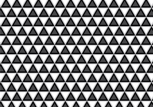 Black And White Geometric Pattern vector