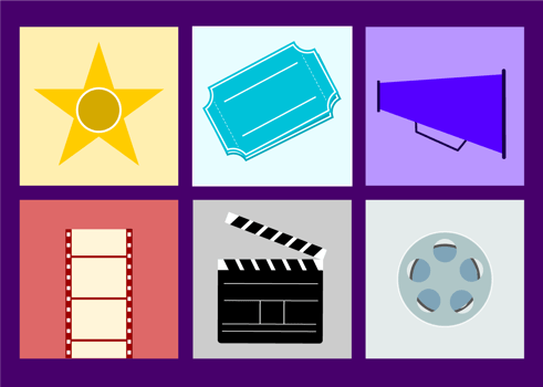 Movie Star vector