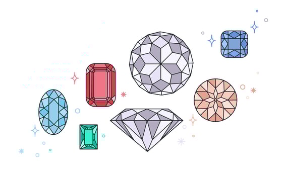 Gemstone Vector