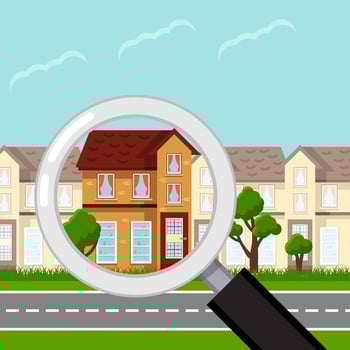 Real Estate Listing vector